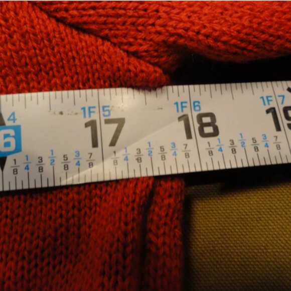 RUE 21 RED WOMENS szSMALL UGLY CHRISTMAS SWEATER WITH HOOD LD 6888 - Picture 9 of 10